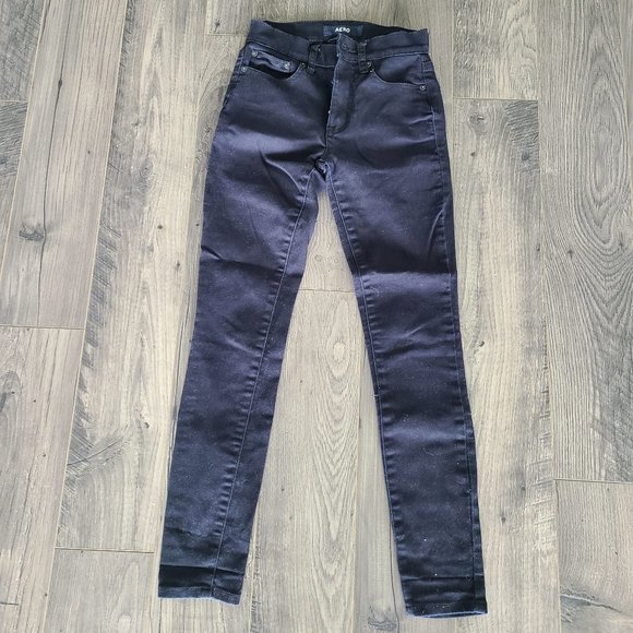 000 Black High Rise Skinny Jeans - Picture 1 of 7